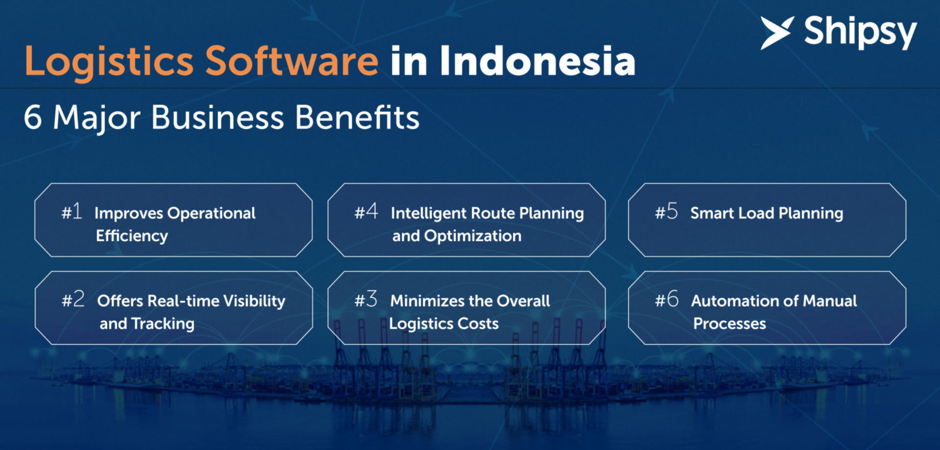 benefits of logistics software in Indonesia