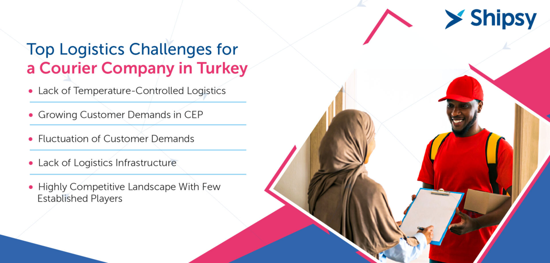Logistics challenges for courier providers in Turkey