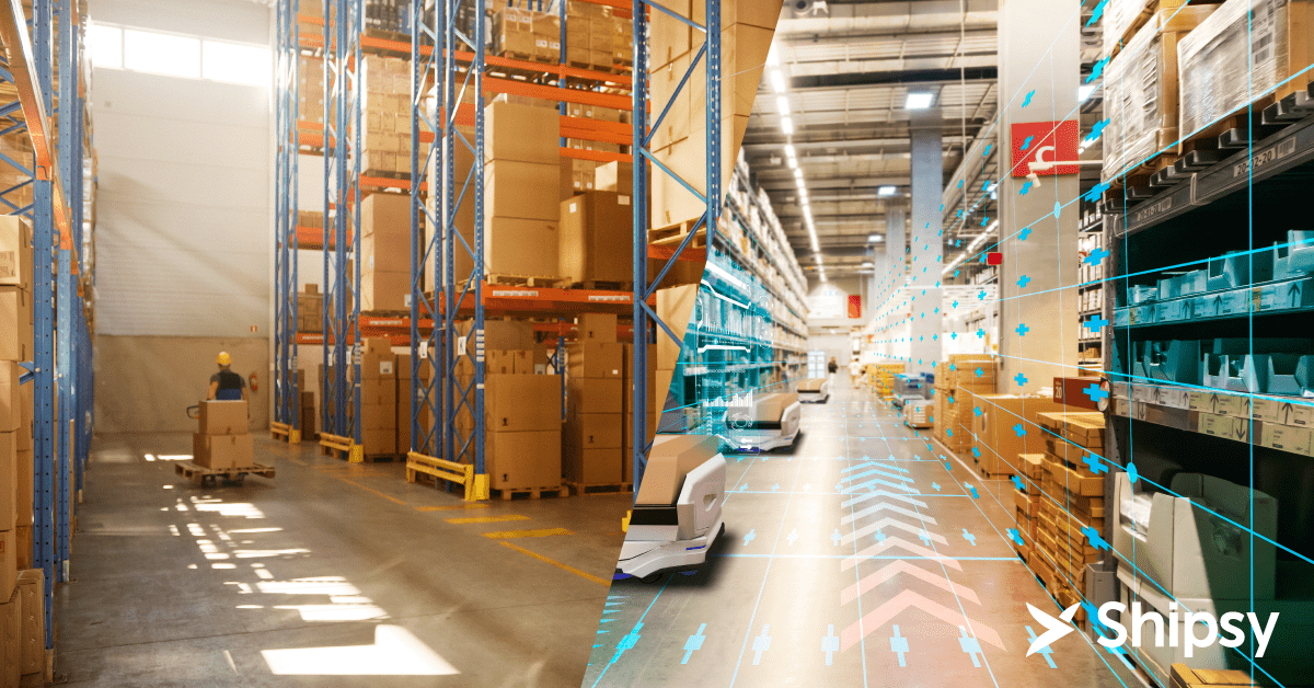 Warehousing Technology Then vs Now