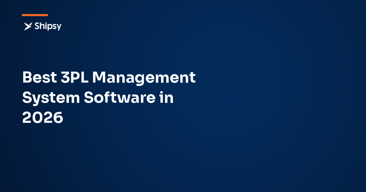 Best 3PL Management System Software in 2026